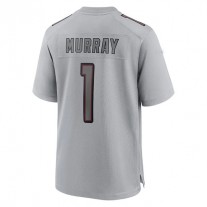 A.Cardinals #1 Kyler Murray Gray Atmosphere Fashion Game Jersey Stitched American Football Jerseys