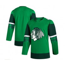 C.Blackhawks 2023 St. Patrick's Day Primegreen Authentic Jersey - Kelly Green Stitched American Hockey Jerseys