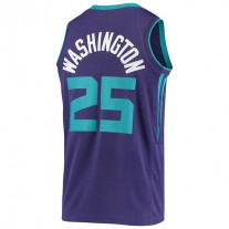 C.Hornets #25 PJ Washington Jr. Jordan Brand 2020-21 Swingman Jersey Statement Edition Stitched American Basketball Jersey