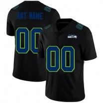 Cheap Custom Football Jerseys Seattle Seahawks Black American Stitched Name And Number Size S to 6XL Christmas Birthday Gift
