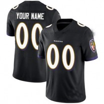 Custom B.Ravens Black Vapor Untouchable Player Limited Jersey American jersey Stitched American Football Jerseys