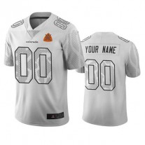 Custom D.Broncos White Vapor Limited City Edition Jersey Stitched Jersey American Football Jerseys