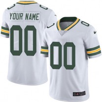 Custom GB.Packers White Vapor Untouchable Player Limited Jersey Stitched American Football Jerseys