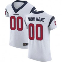 Custom H.Texans White Vapor Untouchable Custom Elite Jersey Stitched American Football Jerseys