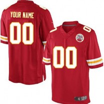Custom KC.Chiefs Red Game Jersey American Stitched Jersey Football Jerseys