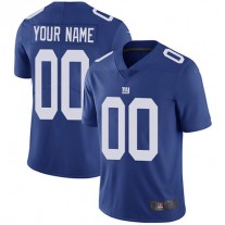 Custom NY.Giants Home Royal Blue Vapor Untouchable Limited Jersey Stitched Jersey Stitched American Football Jerseys
