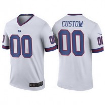 Custom NY.Giants White Color Rush Legend Limited Jersey Stitched American Football Jerseys