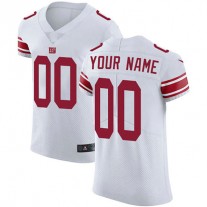 Custom NY.Giants White Vapor Untouchable Custom Elite Jersey Stitched American Football Jerseys