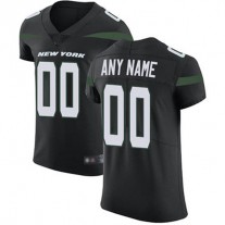 Custom NY.Jets Alternate Black Vapor Untouchable Football Elite Jersey American Stitched Jersey Football Jerseys