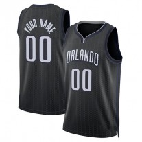 Custom O.Magic Unisex 2022-23 Swingman Jersey City Edition Black Stitched Basketball Jersey