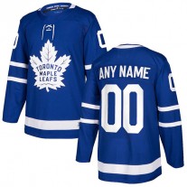 Custom T.Maple Leafs Authentic Jersey Blue Stitched American Hockey Jerseys