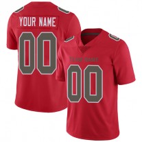 Custom Tampa Bay Buccaneers Stitched American Football Jerseys Personalize Birthday Gifts Red Jersey