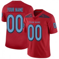 Custom Tennessee Titans Stitched American Football Jerseys Personalize Birthday Gifts Red Jersey