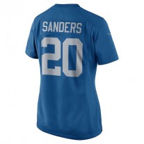 D.Lions #20 Barry Sanders Barry Sanders Nike Blue 2017 Throwback Retired Player Game Jersey Stitched American Football Jerseys