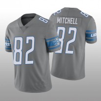 D.Lions #82 James Mitchell Vapor Limited Steel Jersey Stitched American Football Jerseys