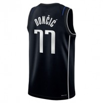 D.Mavericks #77 Luka Doncic Select Series Rookie of the Year Swingman Team Jersey Stitched American Basketball Jersey