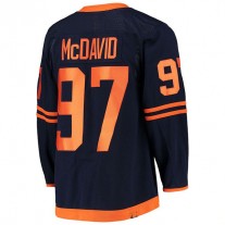 E.Oilers #97 Connor McDavid Alternate Primegreen Authentic Pro Player Jersey Navy Stitched American Hockey Jerseys