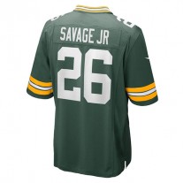 GB.Packers #26 Darnell Savage Jr. Green Game Team Jersey Stitched American Football Jerseys