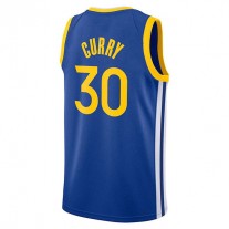 G.State Warriors #30 Stephen Curry Unisex 2022-23 Swingman Jersey Icon Edition Royal Stitched American Basketball Jersey