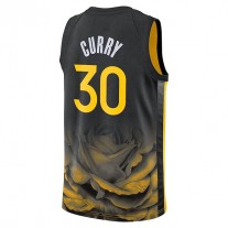 G.State Warriors #30 Stephen Curry Unisex 202223 Swingman Jersey City Edition Black Stitched American Basketball Jersey