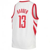 H.Rockets #13 James Harden Swingman Jersey White Classic Edition Stitched American Basketball Jersey