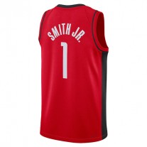 H.Rockets #1 Jabari Smith Jr. Unisex 2022 Draft First Round Pick Swingman Jersey Icon Edition Red Stitched American Basketball Jersey