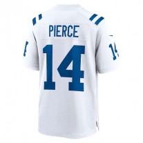 IN.Colts #14 Alec Pierce White Away Game Player Jersey Stitched American Football Jerseys