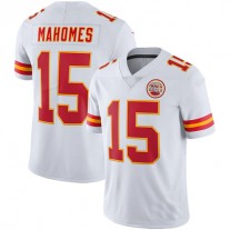 KC.Chiefs #15 Patrick Mahomes White Vapor Limited Jersey Stitched American Football Jerseys