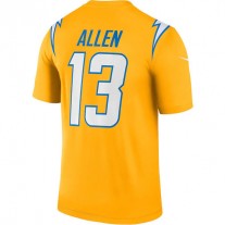 LA.Chargers #13 Keenan Allen Gold Inverted Legend Jersey Stitched American Football Jerseys