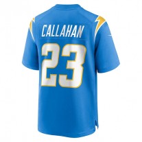 LA.Chargers #23 Bryce Callahan Powder Blue Game Jersey Stitched American Football Jerseys
