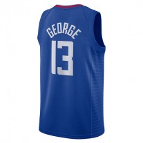 LA.Clippers #13 Paul George Unisex 2022-23 Swingman Jersey Icon Edition Royal Stitched American Basketball Jersey