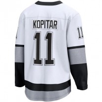 LA.Kings #11 Anze Kopitar Fanatics Branded Alternate Premier Breakaway Player Jersey White Stitched American Hockey Jerseys