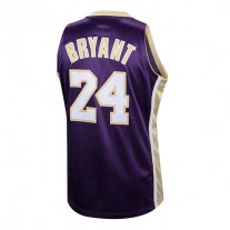 LA.Lakers #24 Kobe Bryant Mitchell & Ness Hall of Fame Class of 2020 Authentic Hardwood Classics Jersey Purple Stitched American Basketball Jersey