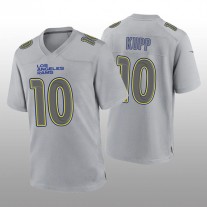 LA.Rams #10 Cooper Kupp Gray Atmosphere Game Jersey Stitched American Football Jerseys