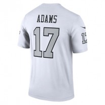 LV.Raiders #17 Davante Adams White Alternate Legend Jersey Stitched American Football Jerseys