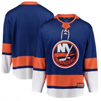 NY.Islanders Fanatics Branded Breakaway Home Jersey Blue Stitched American Hockey Jerseys
