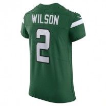 NY.Jets #2 Zach Wilson Gotham Green Vapor Elite Jersey Stitched American Football Jerseys