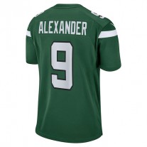 NY.Jets #9 Kwon Alexander Gotham Green Game Player Jersey Stitched American Football Jerseys