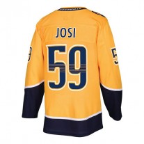 N.Predators #59 Roman Josi Home Authentic Player Jersey Gold Stitched American Hockey Jerseys