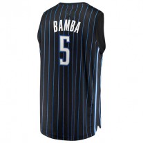 O.Magic #5 Mohamed Bamba Fanatics Branded 2019 Fast Break Jersey Stitched American Basketball Jersey