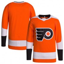 P.Flyers Home Primegreen Authentic Pro Blank Jersey Orange Stitched American Hockey Jerseys