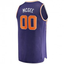 P.Suns #00 JaVale McGee Fanatics Branded 2021-22 Fast Break Replica Jersey Icon Edition Purple Stitched American Basketball Jersey