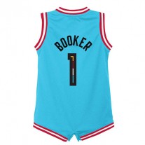 P.Suns #1 Devin Booker Infant 2022-23 Replica Jersey City Edition Turquoise Association Edition Stitched American Basketball Jersey