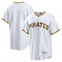 Pittsburgh Pirates White Home Blank Replica Jersey Baseball Jerseys