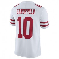 SF.49ers #10 Jimmy Garoppolo White Vapor Untouchable Limited Jersey Stitched American Football Jerseys