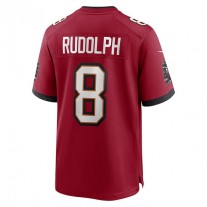 TB.Buccaneers #8 Kyle Rudolph Red Game Player Jersey Stitched American Football Jerseys