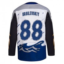 TB.Lightning #88 Andrei Vasilevskiy Reverse Retro 2.0 Authentic Player Jersey White Stitched American Hockey Jerseys