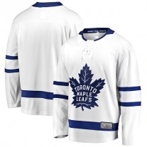 T.Maple Leafs Fanatics Branded Breakaway Away Jersey White Stitched American Hockey Jerseys