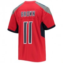 T.Titans #11 A.J. Brown Red Inverted Team Game Jersey Stitched American Football Jerseys