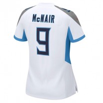T.Titans #9 Steve McNair White Retired Game Jersey Stitched American Football Jerseys